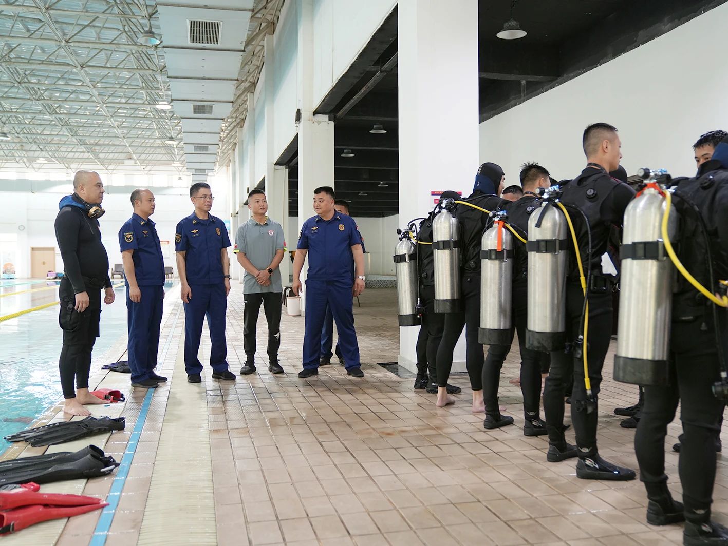 萍乡市消防救援支队圆满完成首届潜水救援技术培训班